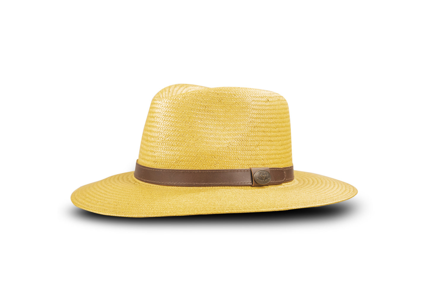 RUARK® HAT FEDORA UNISEX PAPER MUSTARD