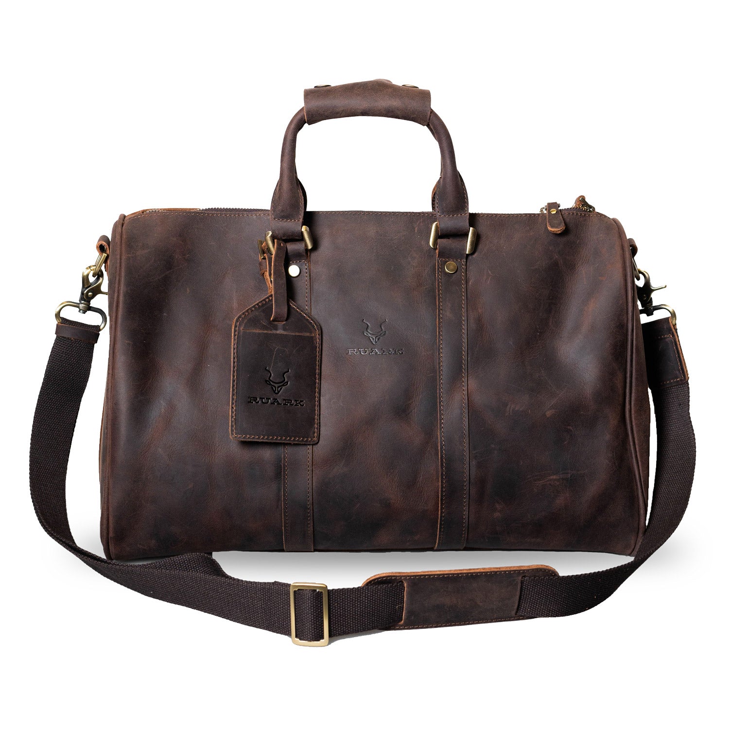 RUARK NGOZI VOYAGER DUFFLE BROWN