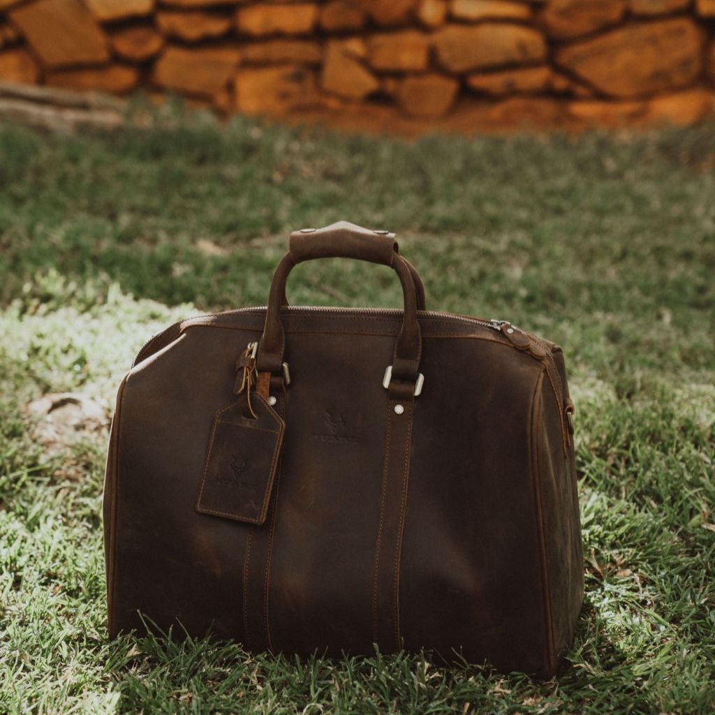 RUARK NGOZI VOYAGER DUFFLE BROWN