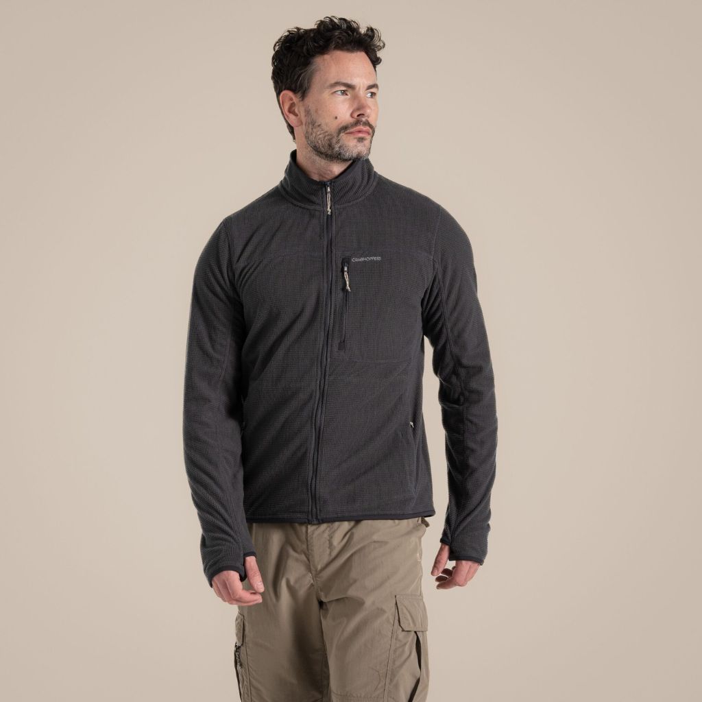 CRAGHOPPERS JACKET MEN NOSILIFE SPRY I BLACK PEPPER