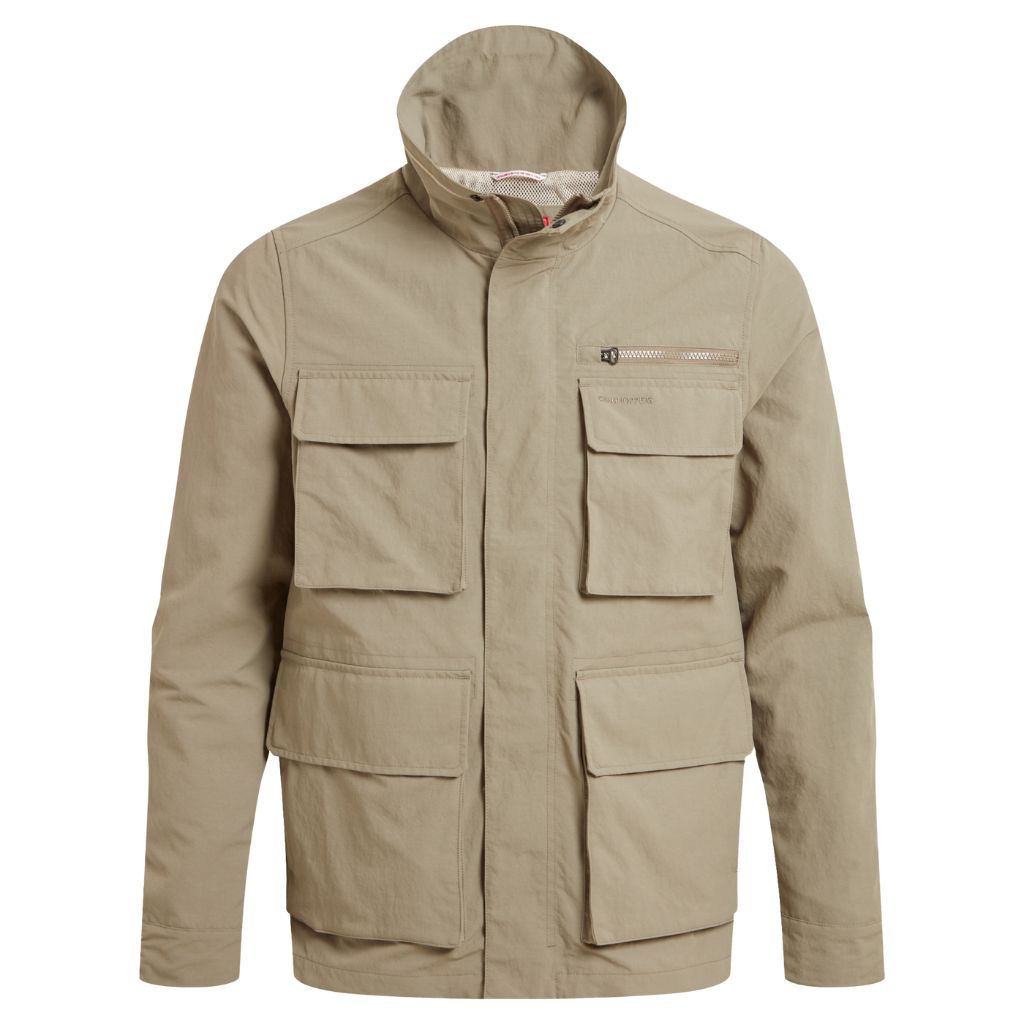CRAGHOPPERS JACKET MEN NOSILIFE ADVENTURE IV PEBBLE