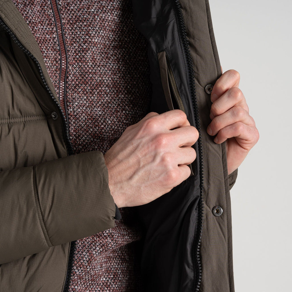 CRAGHOPPERS JACKET MEN FLYNN WOODLAND GREEN