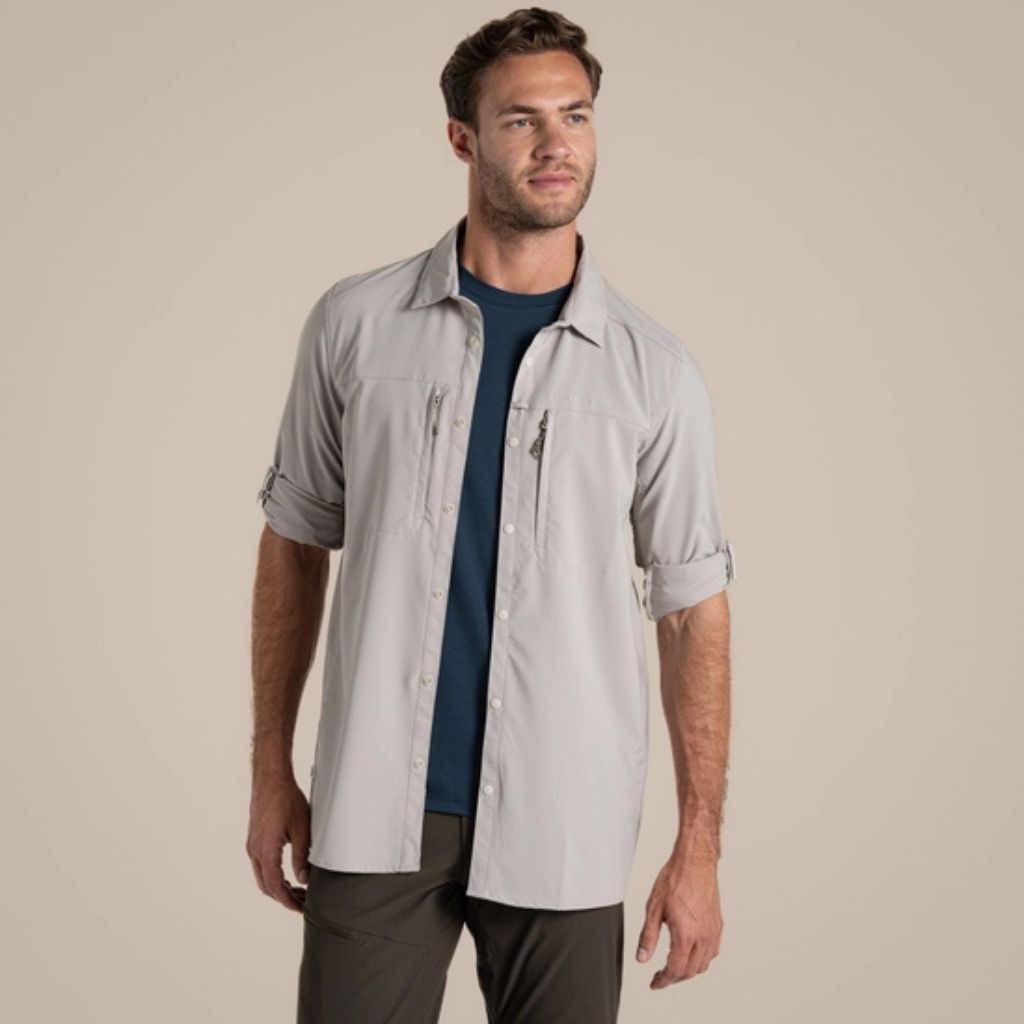 CRAGHOPPERS L/S SHIRT MEN NOSILIFE PRO