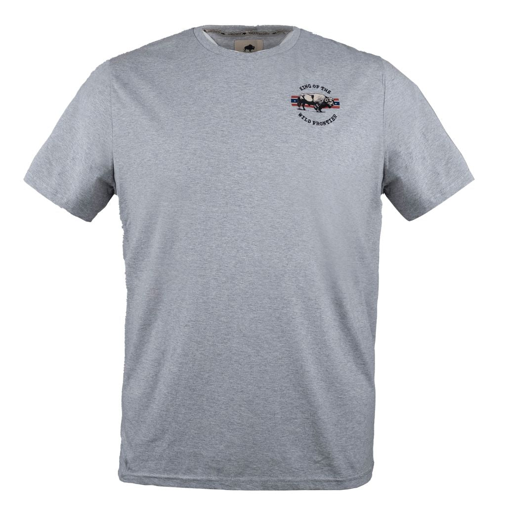 CROCKETT® T-SHIRT MEN BISON BANNER