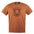 CROCKETT® T-SHIRT MEN WILD WEST RUST