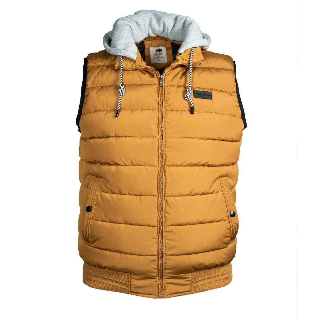 CROCKETT HOODED GILET RIDGE PUFFER MEN