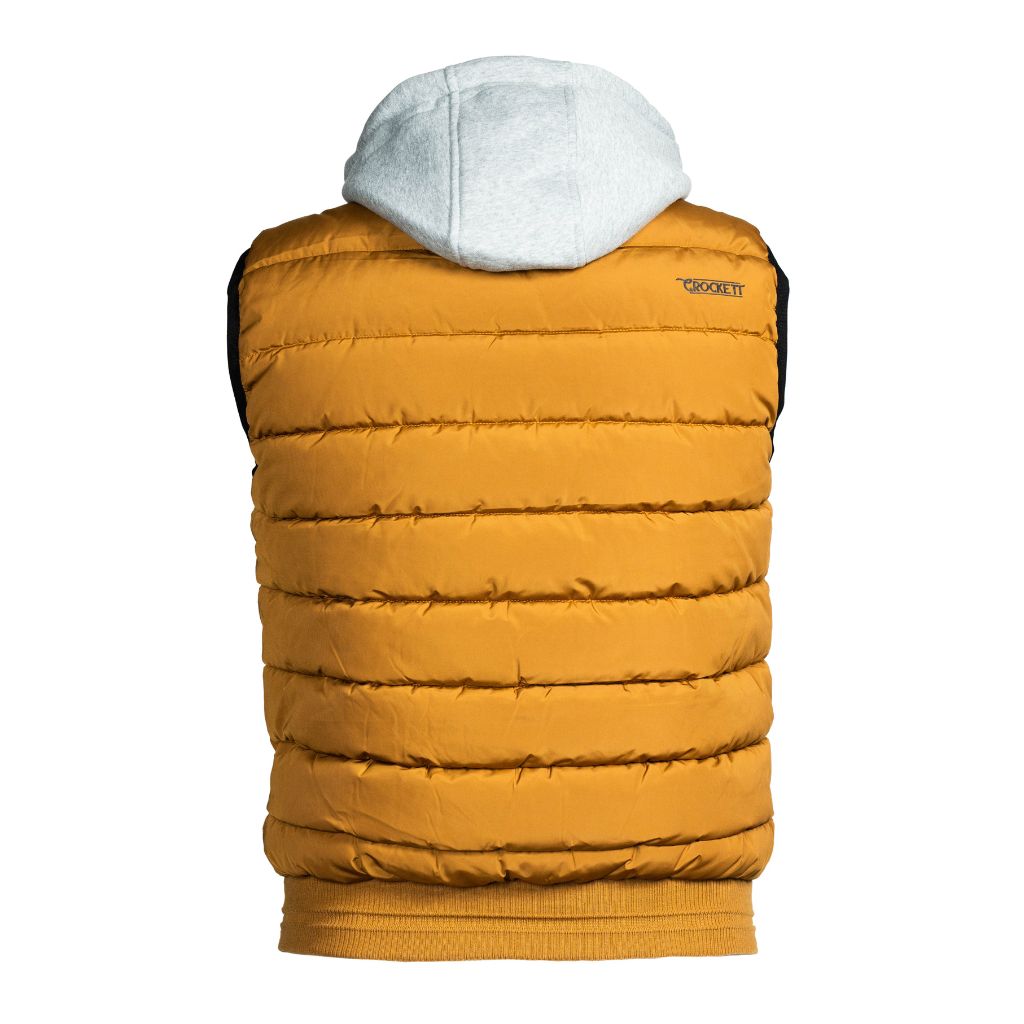 CROCKETT HOODED GILET RIDGE PUFFER MEN