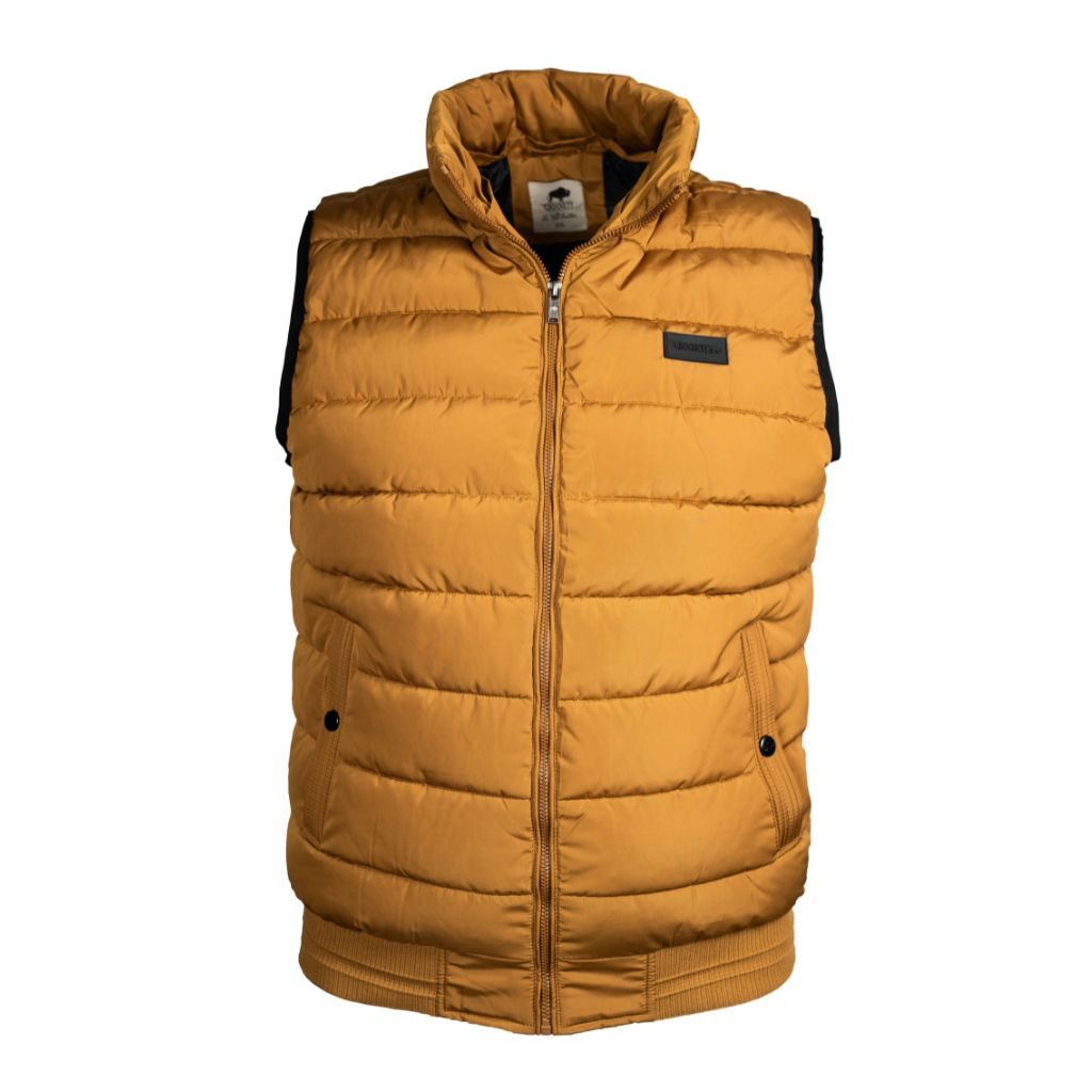 CROCKETT HOODED GILET RIDGE PUFFER MEN
