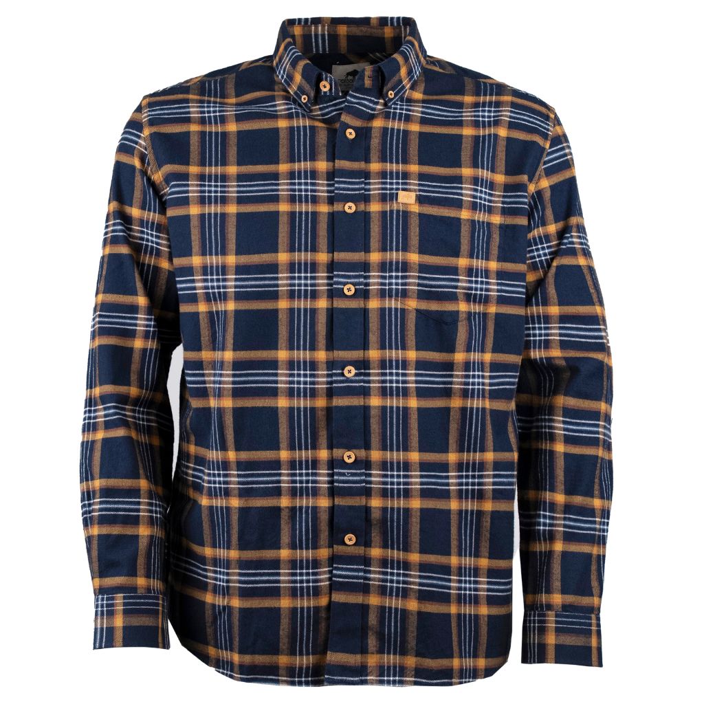 CROCKETT® L/S SHIRT MEN ALAMO CHECKED