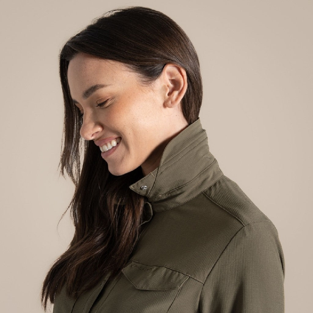 CRAGHOPPERS L/S SHIRT LADIES NOSILIFE PRO