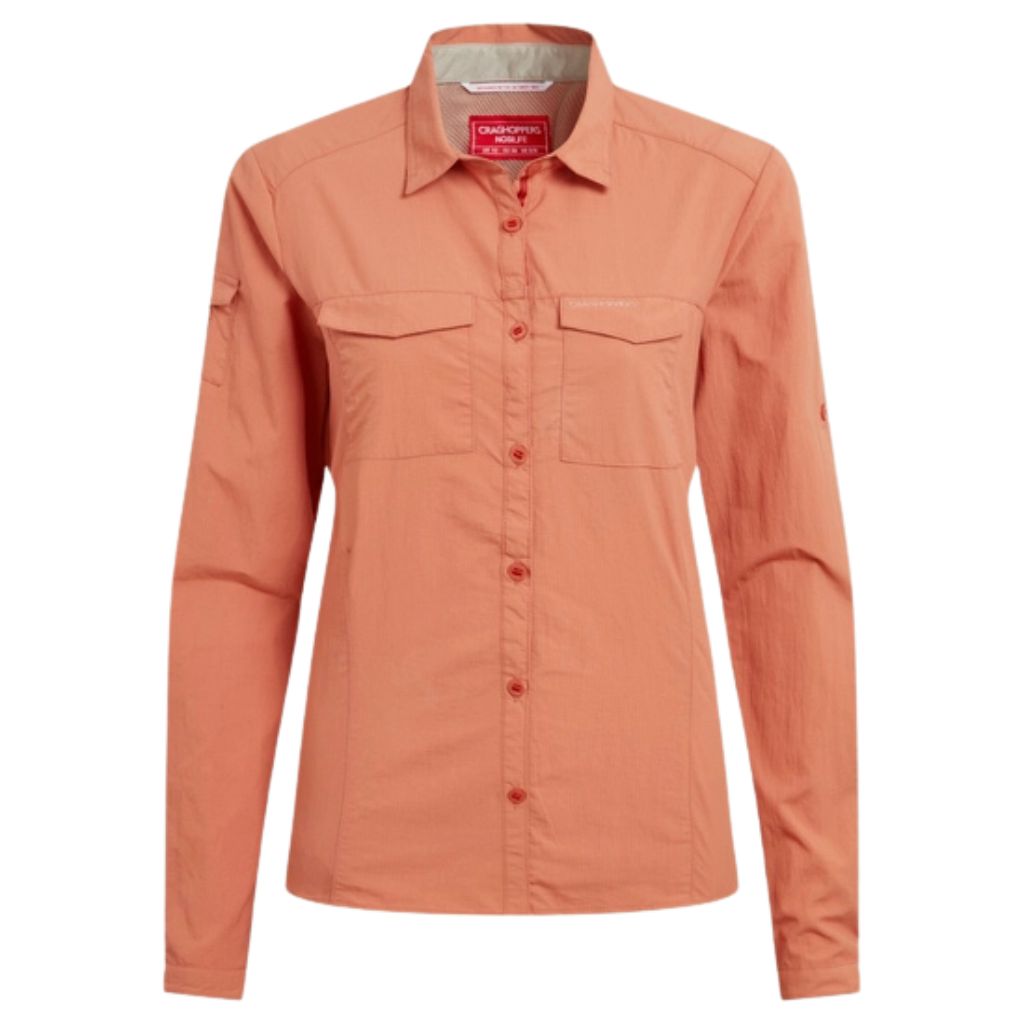CRAGHOPPERS L/S SHIRT LADIES NOSILIFE ADVENTURE III