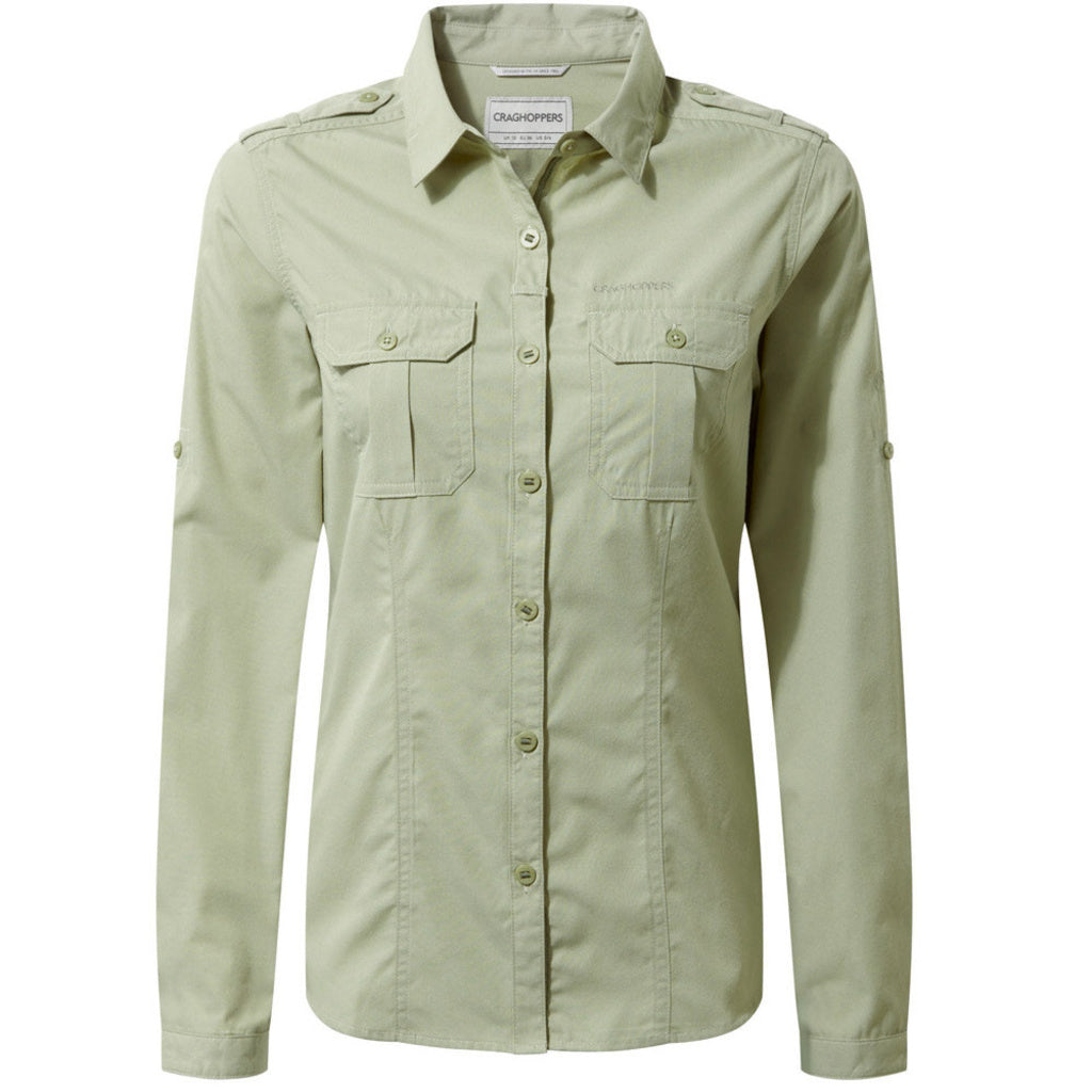 CRAGHOPPERS L/S SHIRT LADIES NOSILIFE ADVENTURE III