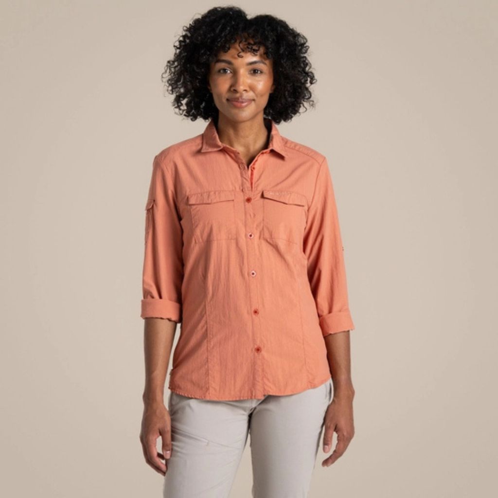 CRAGHOPPERS L/S SHIRT LADIES NOSILIFE ADVENTURE III