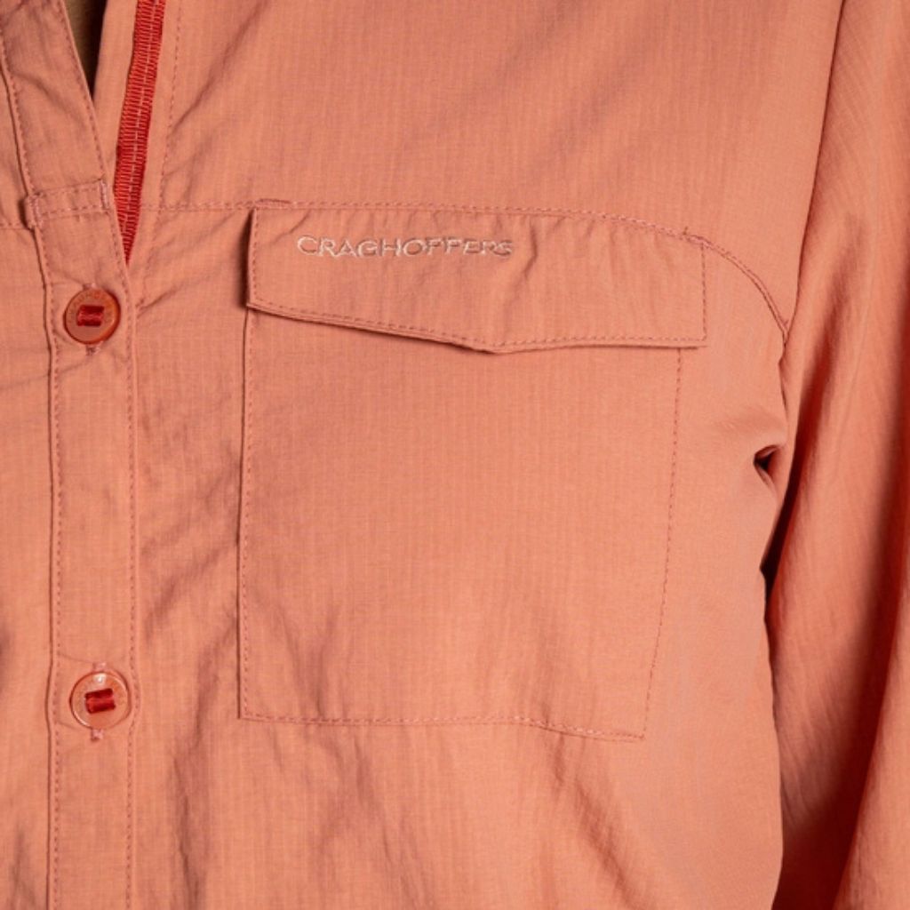 CRAGHOPPERS L/S SHIRT LADIES NOSILIFE ADVENTURE III