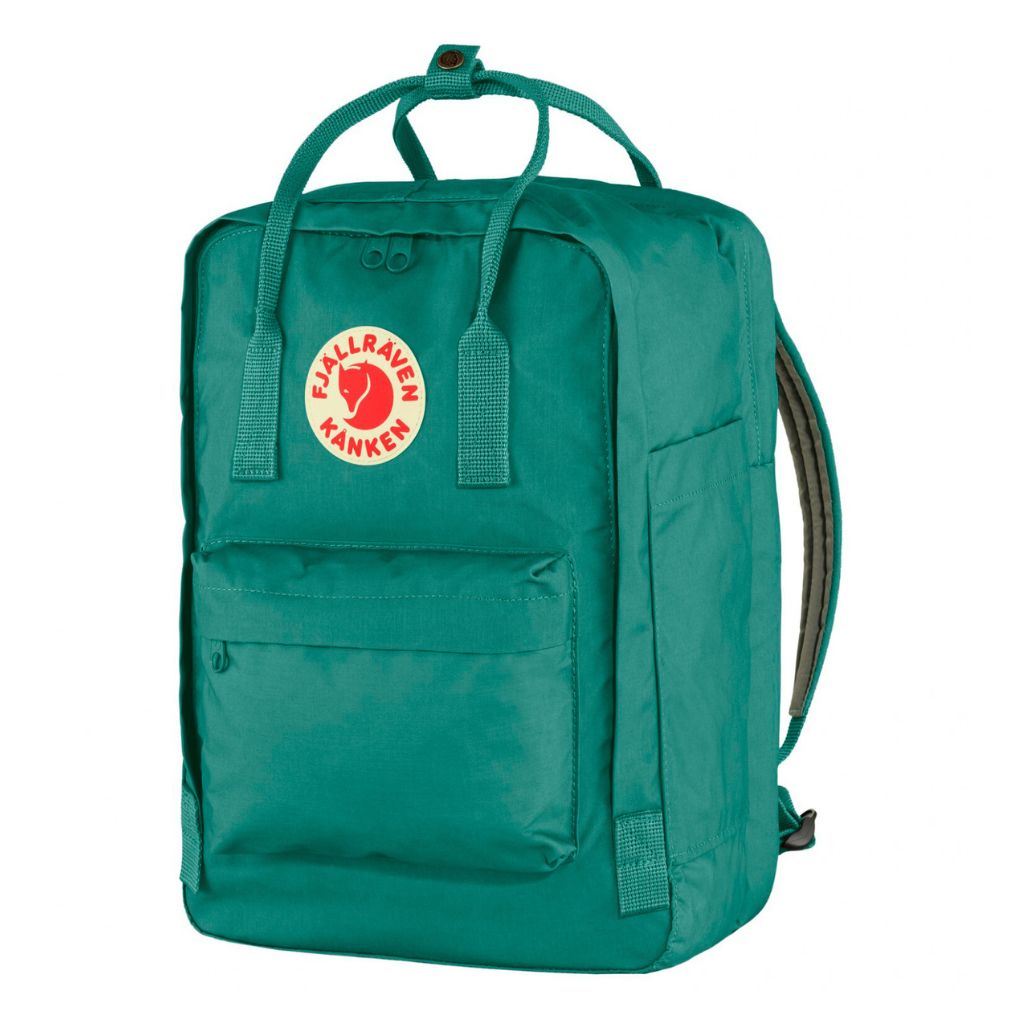 FJALLRAVEN BACKPACK KANKEN LAPTOP 15 INCH FROST GREEN
