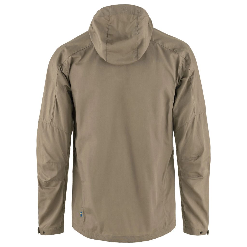 FJALLRAVEN JACKET MEN STEN SUEDE BROWN