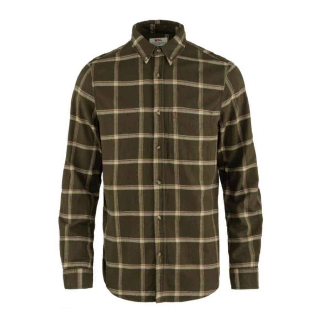 FJALLRAVEN L/S SHIRT MEN OVIK COMFORT FLANNEL