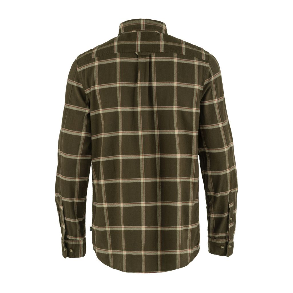 FJALLRAVEN L/S SHIRT MEN OVIK COMFORT FLANNEL