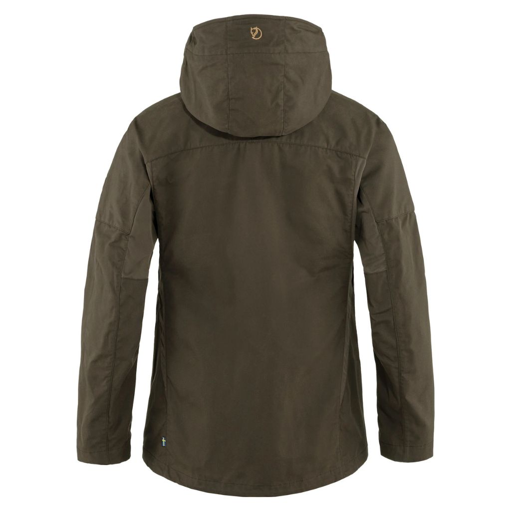 FJALLRAVEN JACKET LADIES FOREST HYBRID DARK OLIVE