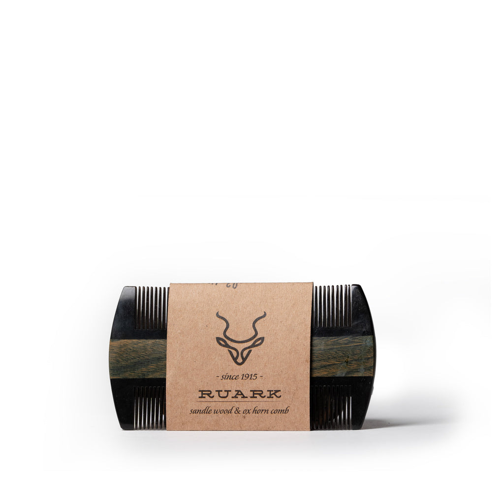 RUARK® BEARD COMB GREEN SANDALWOOD