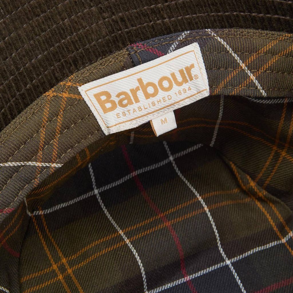 BARBOUR EBBERSTON CORD BUCKET HAT LADIES