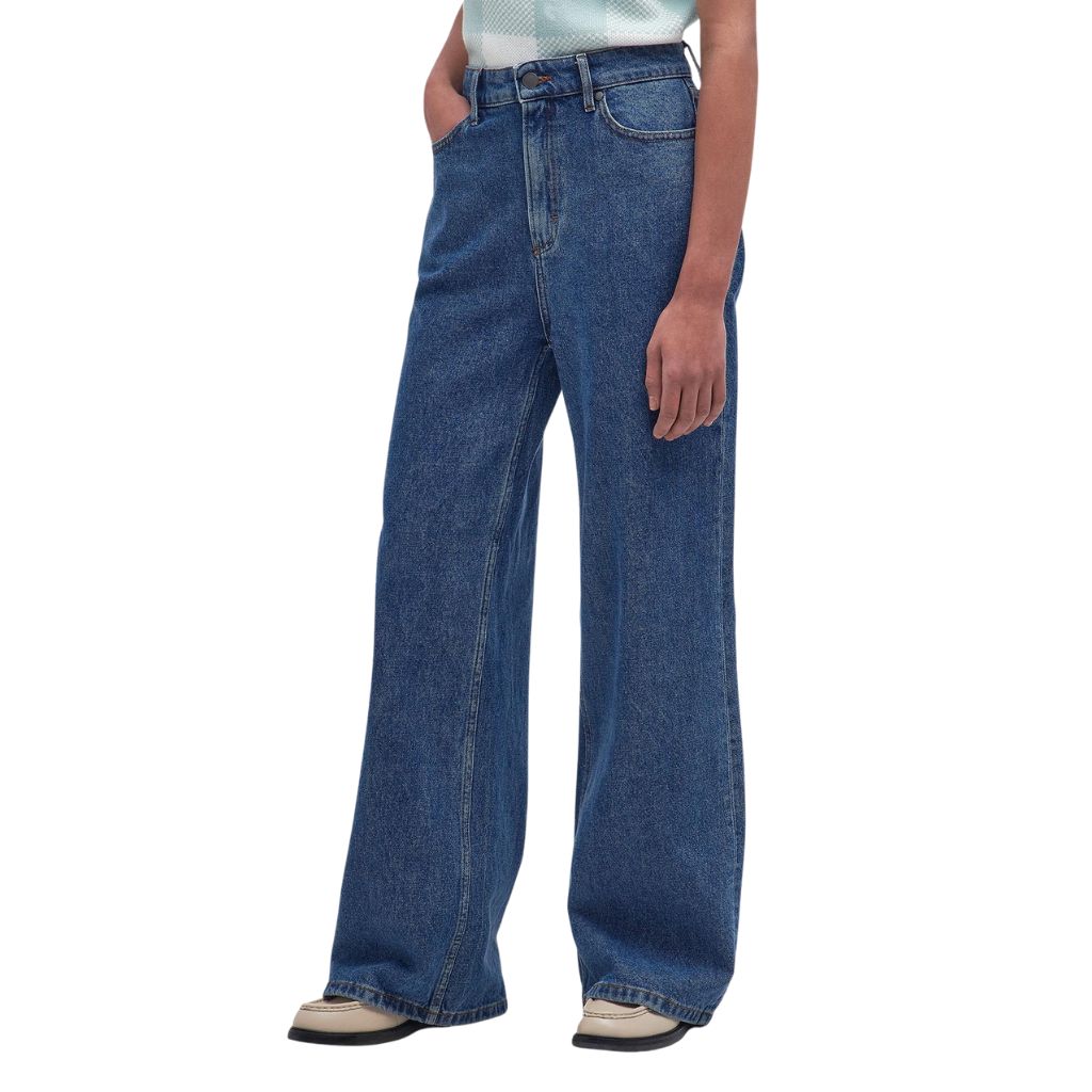 BARBOUR MAISIE WIDE LEG JEANS LADIES