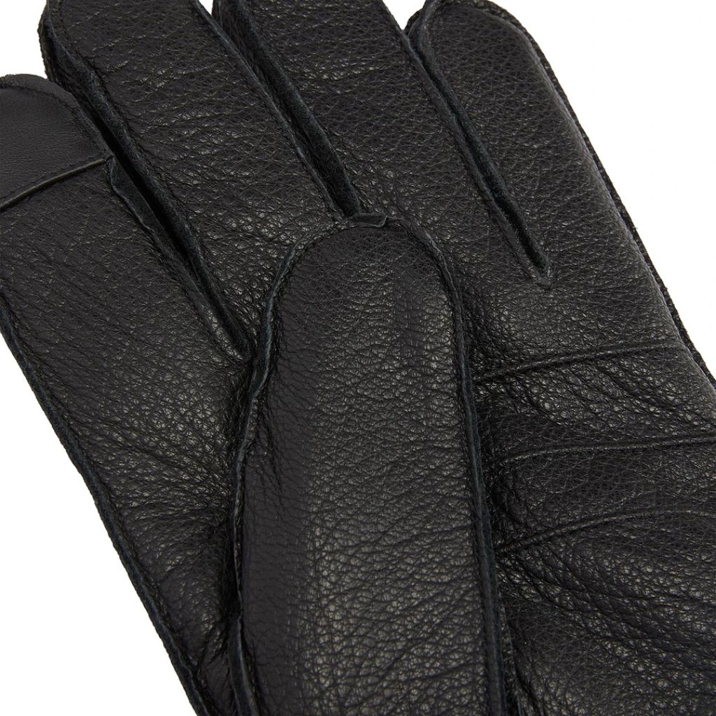 BARBOUR HIGHFIELD LEATHER GLOVE MENS