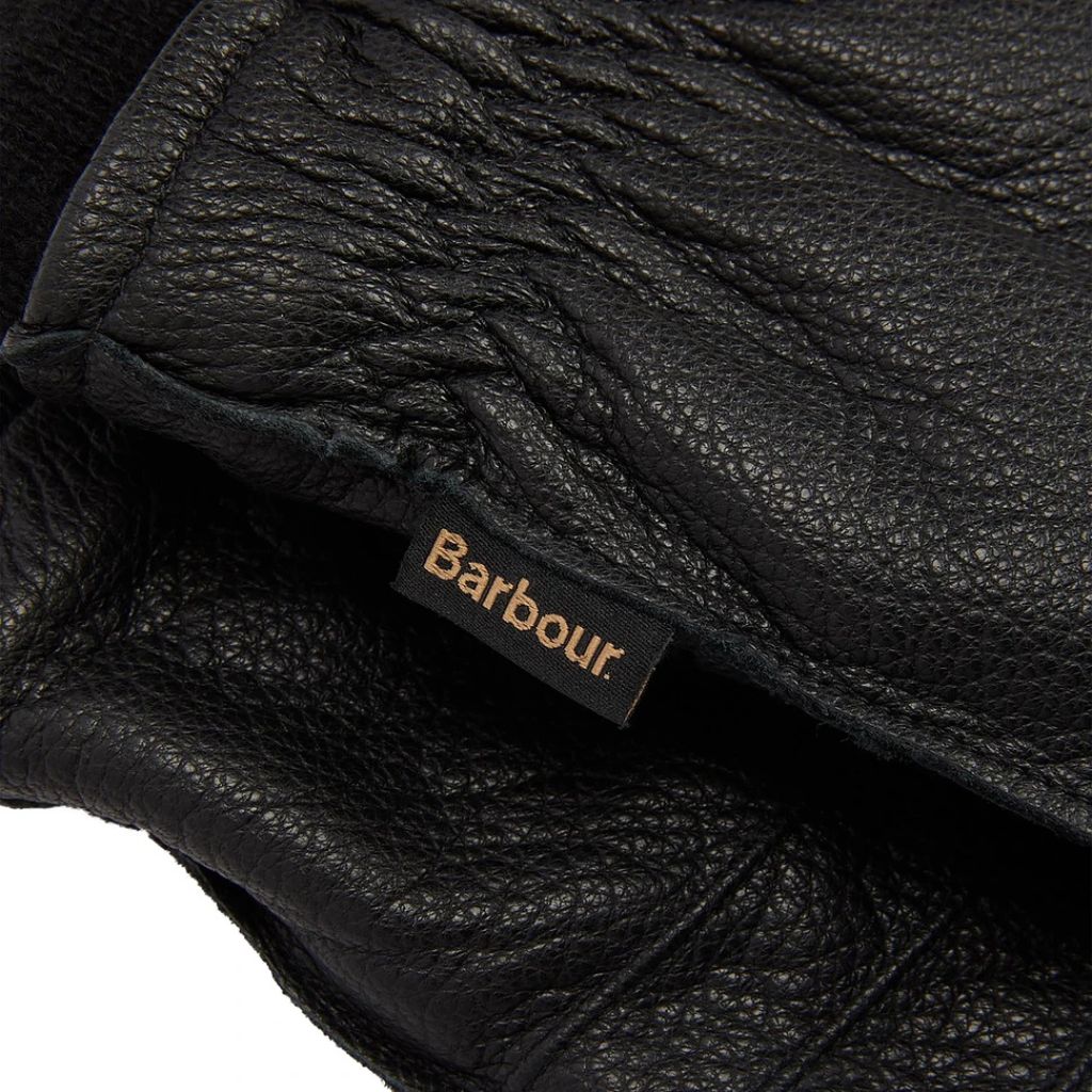 BARBOUR HIGHFIELD LEATHER GLOVE MENS