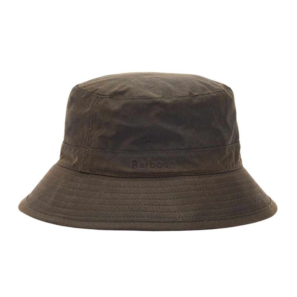 BARBOUR WAX BUCKET HAT UNISEX