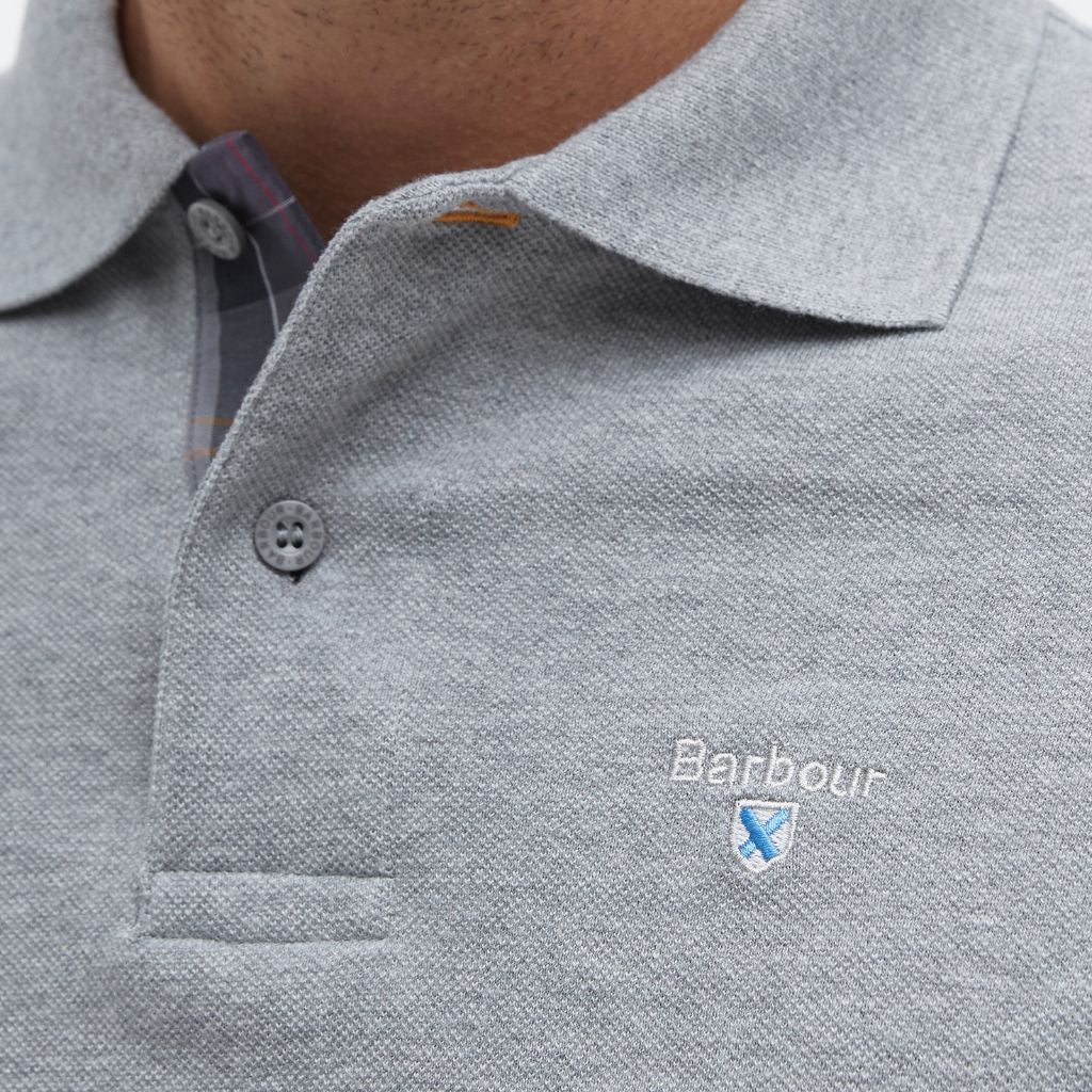 BARBOUR TARTAN PIQUE POLO SHIRT MENS