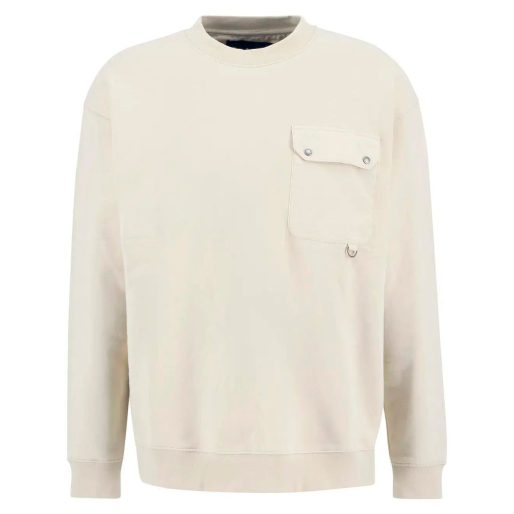 BARBOUR LEAZES CREW NECK SWEATSHIRT MENS