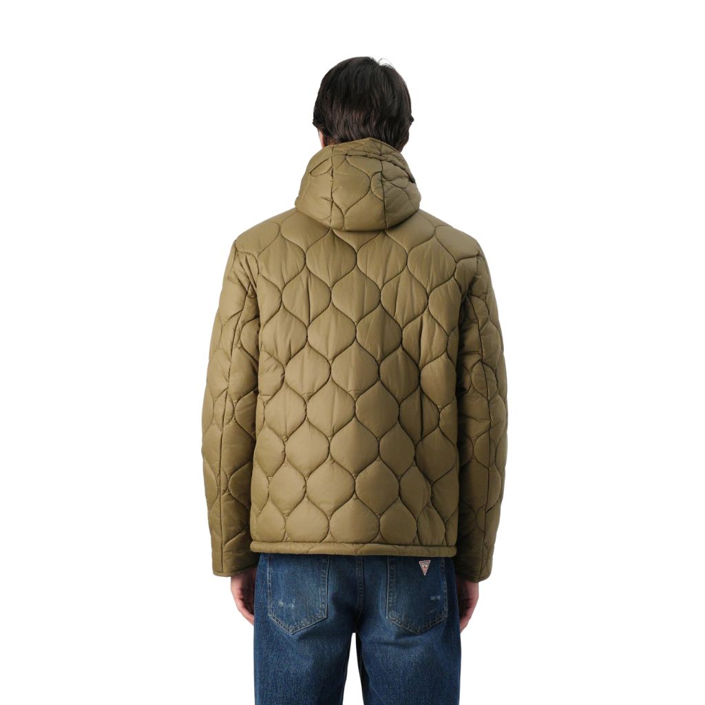 BARBOUR SPEY HOODED QUILTED JACKET MENS