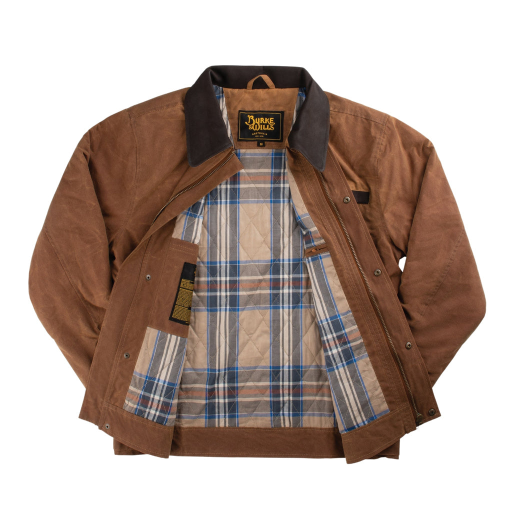 BURKE AND WILLS JACKET SWAN HILL BOMBER