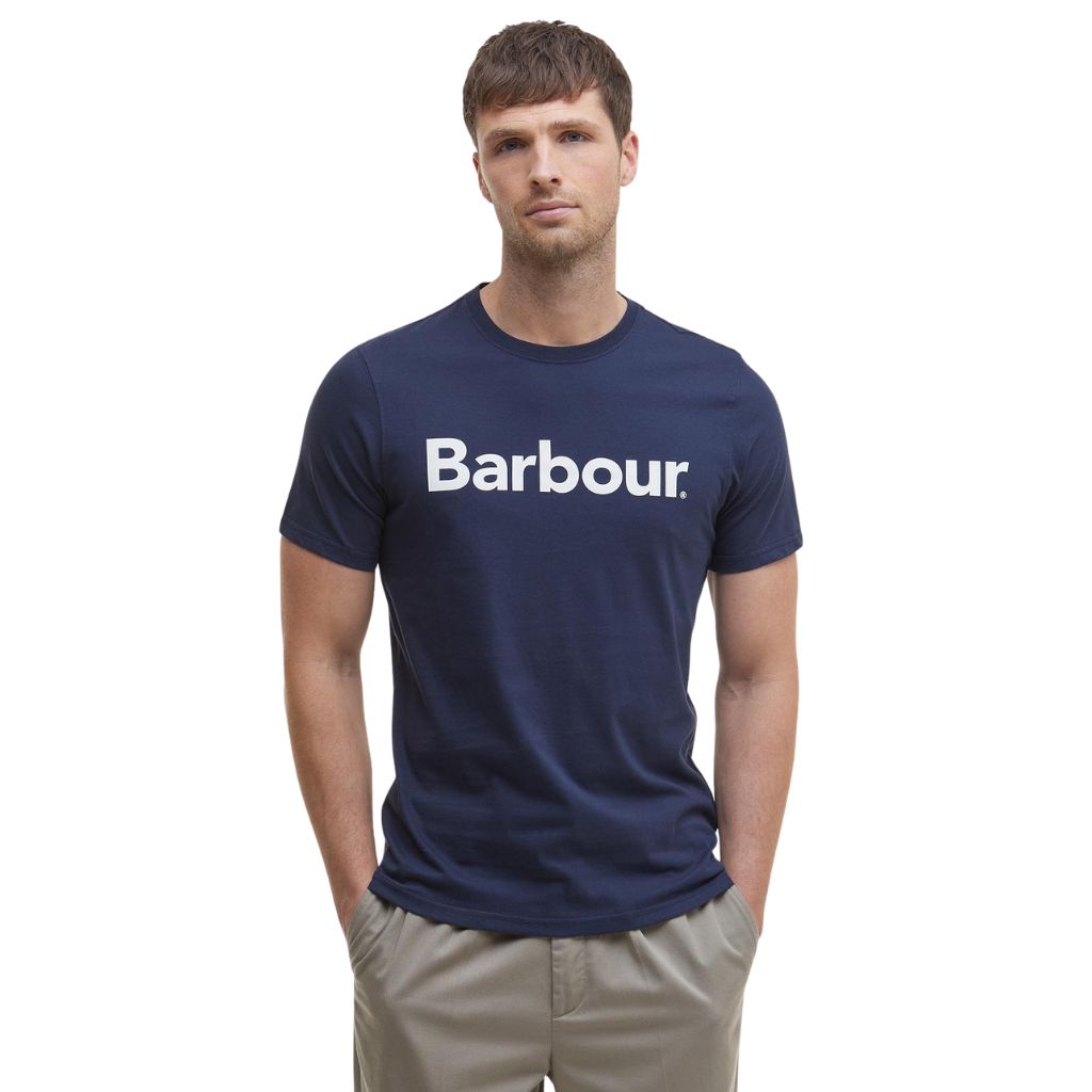 BARBOUR LOGO TSHIRT MENS