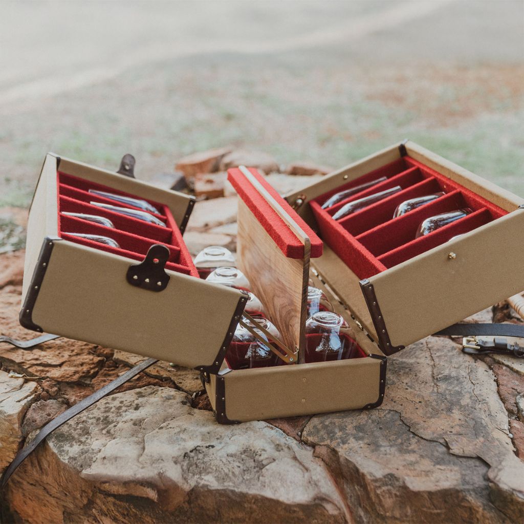 RUARK® OUTPOST GLASS CARRIER CANVAS KHAKI