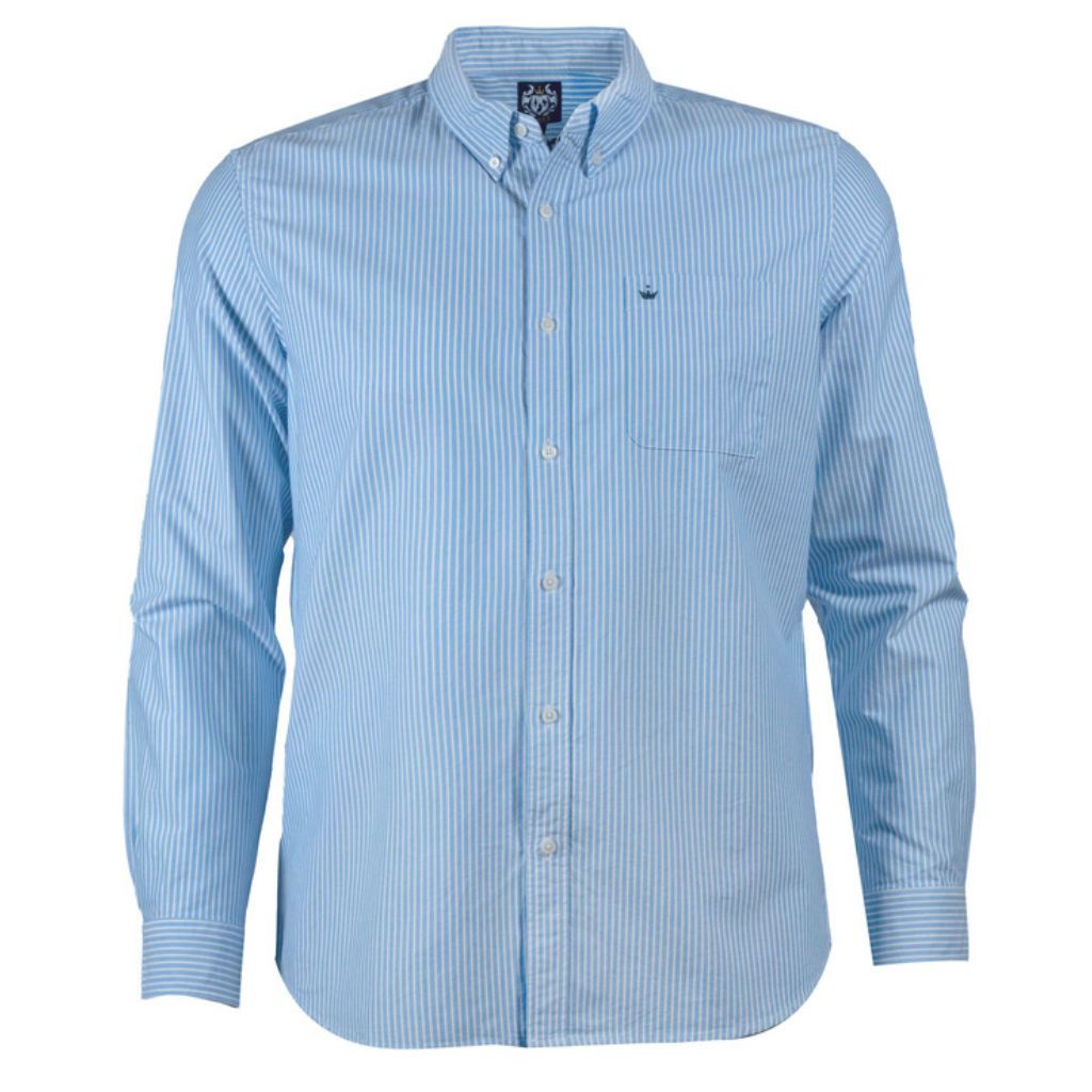 RUARK POLO CLUB OXFORD L/S SHIRT MEN