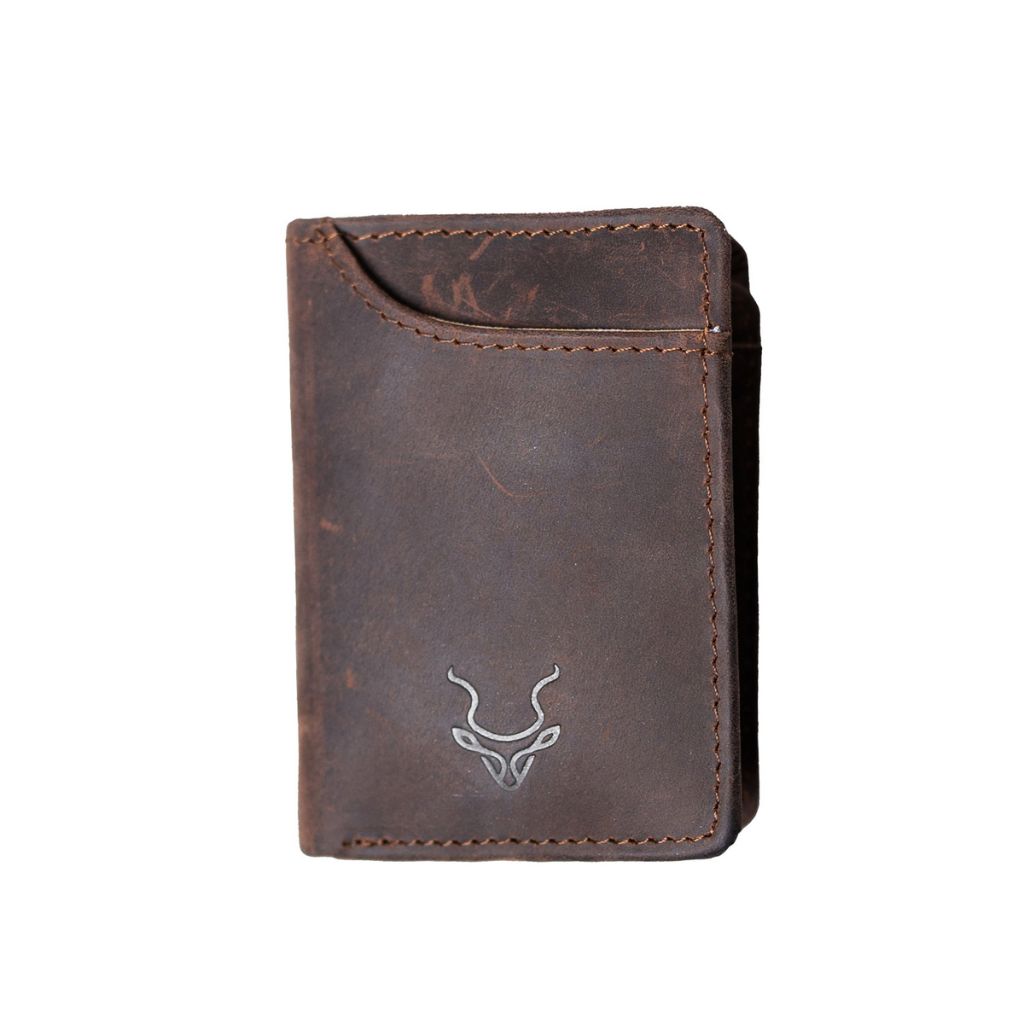 RUARK ZAMBEZI LEATHER WALLET BROWN
