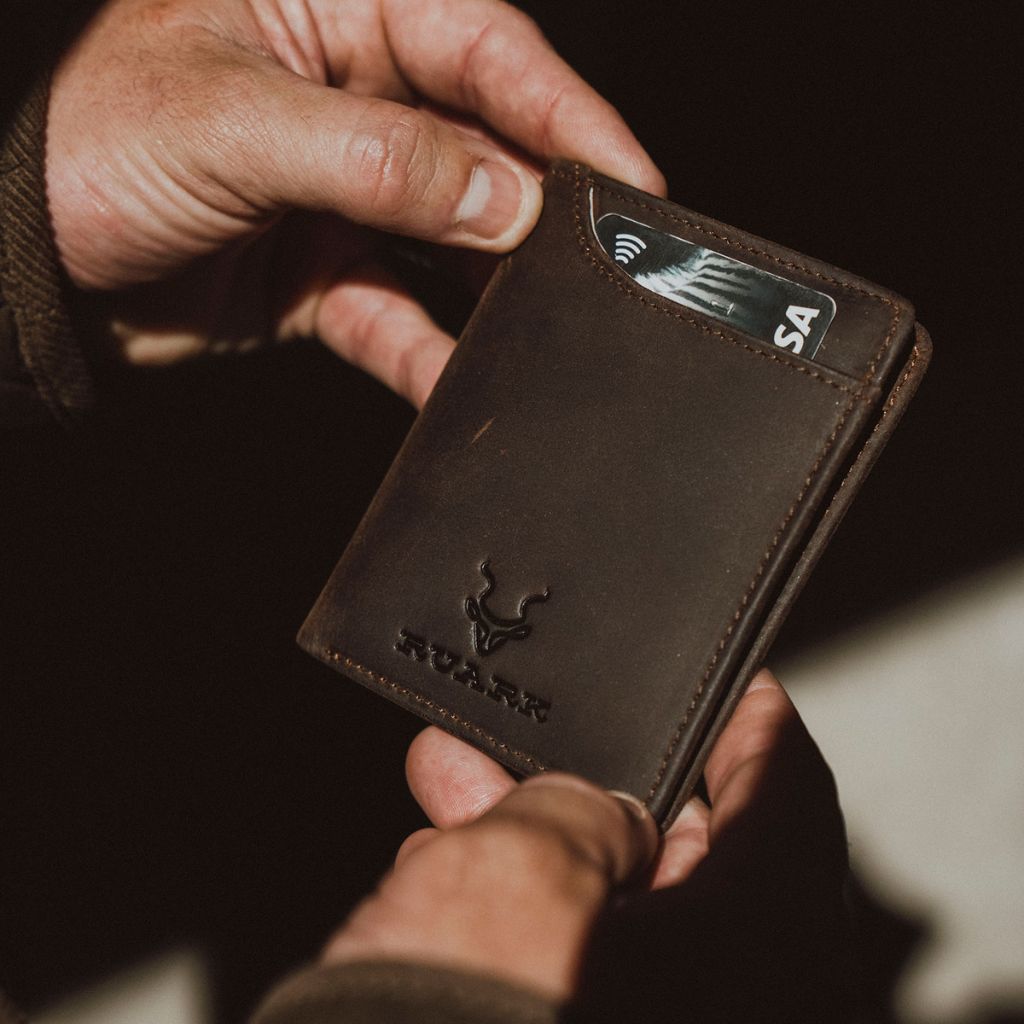 RUARK ZAMBEZI LEATHER WALLET BROWN