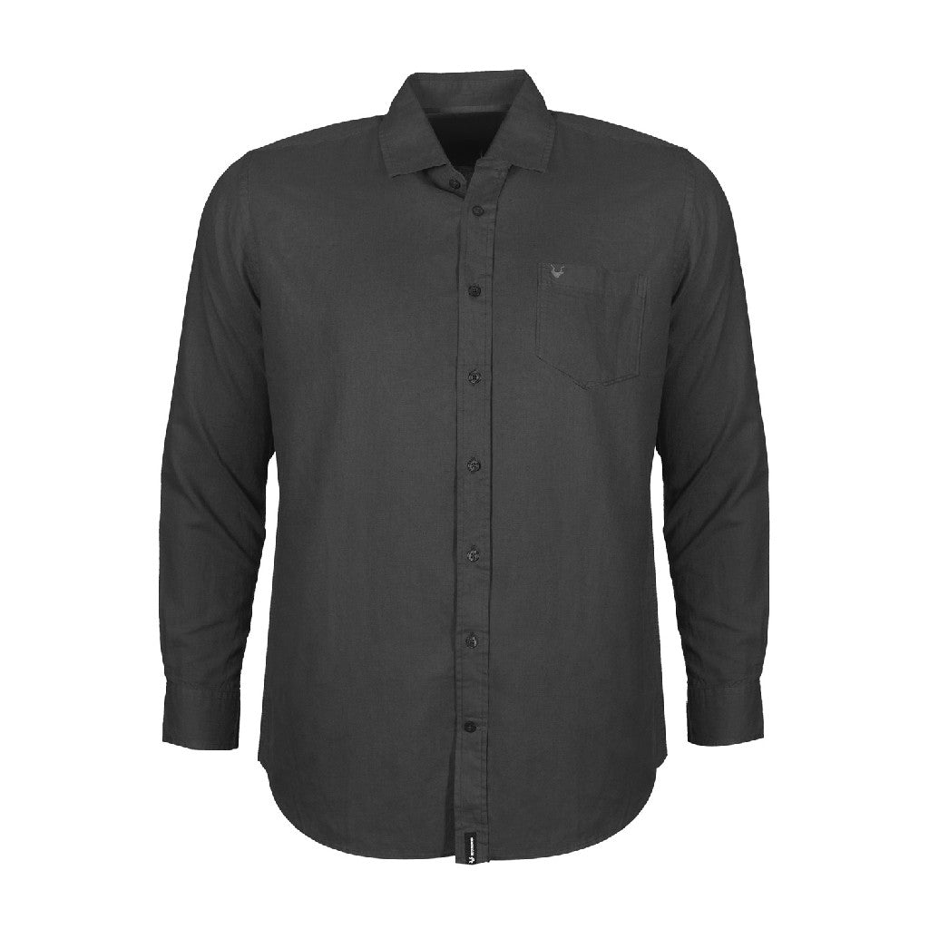 RUARK L/S MEN LINEN RELAXED V2