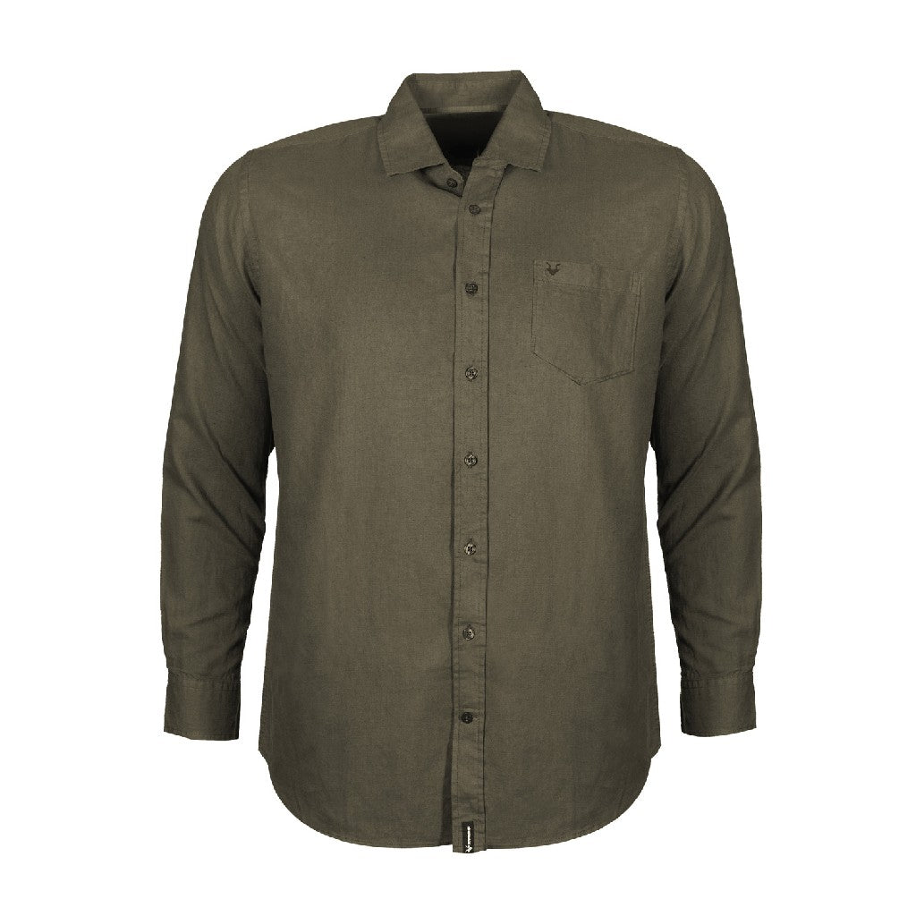 RUARK L/S MEN LINEN RELAXED V2