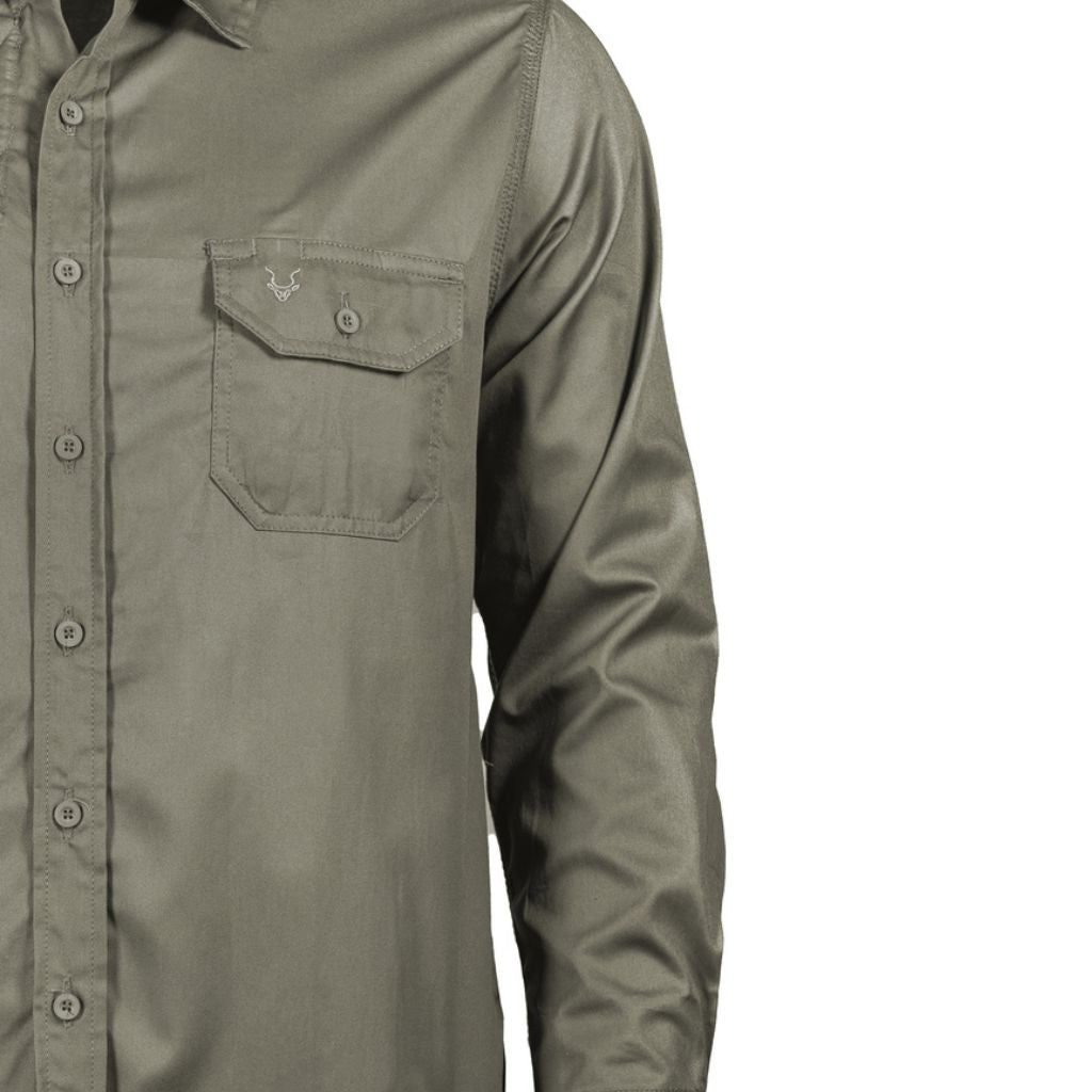 RUARK® LONG SLEEVED SHIRT MEN HUNTER