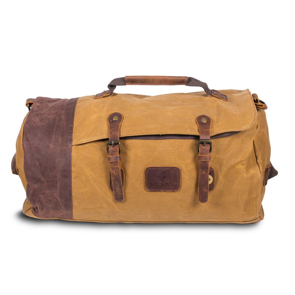RUARK® DUFFEL RIFT CREST WAXED COTTON KHAKI