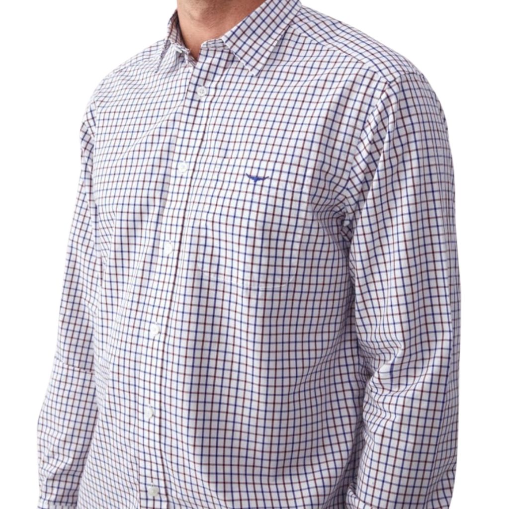 RM WILLIAMS L/S SHIRT MEN COLLINS