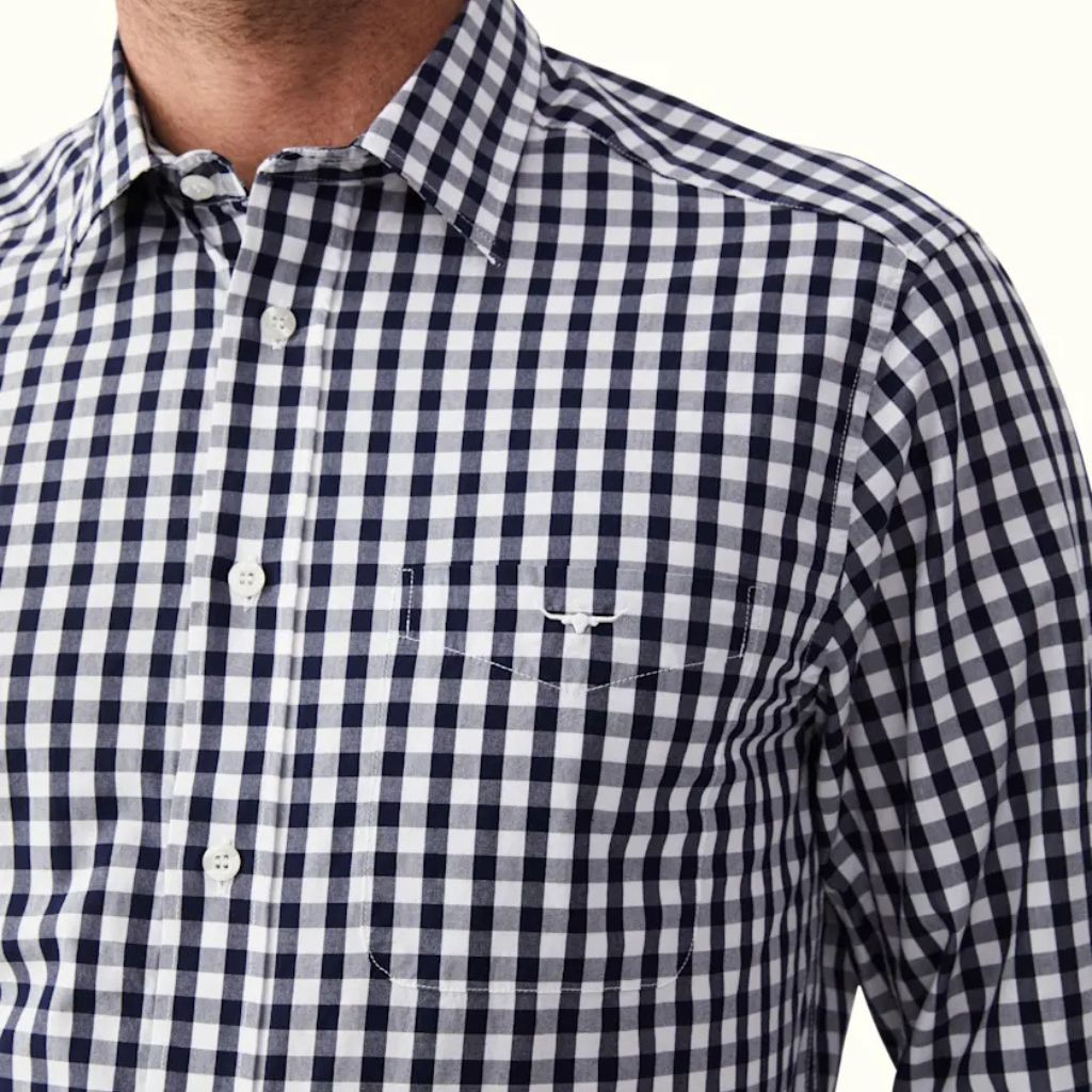 RM WILLIAMS L/S SHIRT MEN COLLINS